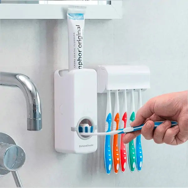 Dispensador Pasta Dental + Organizador